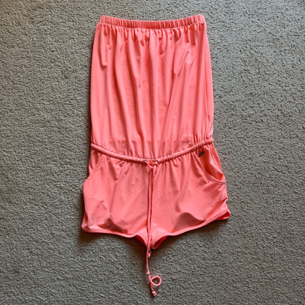 Guess Coral Sleeveless Tube Top Romper Size XS